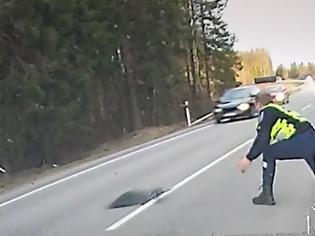 Φωτογραφία για ΕΠΟΣ: Έτσι ακινητοποιούν τα οχήματα οι αστυνομικοί στην Εσθονία! [video]