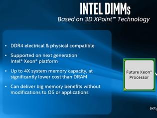 Φωτογραφία για Intel Optane DIMMs μέσα στο 2018
