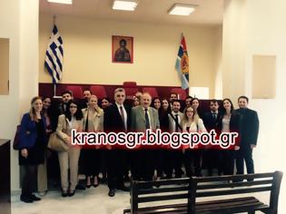 Φωτογραφία για Οι σπουδαστές της Εθνικής Σχολής Δικαστών στο Στρατιωτικό Δικαστήριο Θεσσαλονίκης