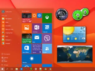 Φωτογραφία για Desktop gadgets και στα Windows 10