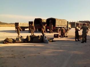 Φωτογραφία για Σκηνές μέχρι αυτή την ώρα στήνει ο Στρατός στη Λέσβο για τους σεισμοπαθείς