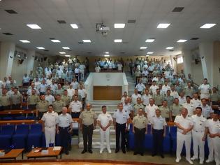 Φωτογραφία για Επίσκεψη Αρχηγού ΓΕΝ στην Ανώτατη Διακλαδική Σχολή Πολέμου και στη Ναυτική Διοίκηση Βορείου Ελλάδος