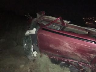 Φωτογραφία για Ηράκλειο: Αυτοκίνητο έπεσε σε γκρεμό - Βαριά τραυματισμένος ο οδηγός του [photos]