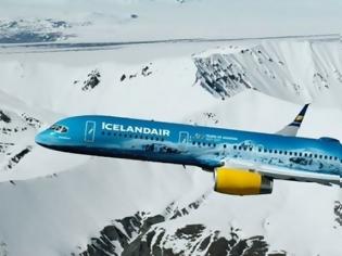 Φωτογραφία για Αεροπλάνα παγετώνες από την Icelandair