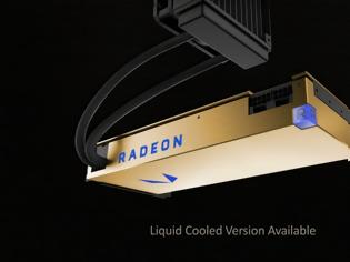 Φωτογραφία για AMD Vega Frontier Edition GPU στο φως..