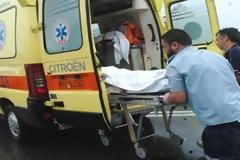 Κρήτη: Στο νοσοκομείο νεαρός δικυκλιστής μετά από τροχαίο