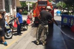 Λαμία: Μάχη στους δρόμους με τα σκουπίδια [photos+video]