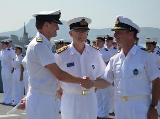 Φωτογραφία για Συμμετοχή Αρχηγού Στόλου στην Τελετή Αλλαγής Διοίκησης της Μόνιμης Ναυτικής Δύναμης του ΝΑΤΟ 2 (SNMG-2)