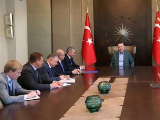 Φωτογραφία για Ο Ερντογάν συναντήθηκε  με τον Ρώσο υπουργό Άμυνας