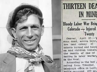 Φωτογραφία για Ο Κρητικός που έγραψε ιστορία στην Αμερική: Ξεσήκωσε 13.000 εργάτες – Του άνοιξαν το κεφάλι με καραμπίνα