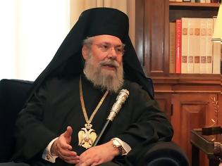 Φωτογραφία για Αρχιεπίσκοπος Κύπρου:Δεν υπάρχει διχοτόμηση αλλά Ψευδοκράτος