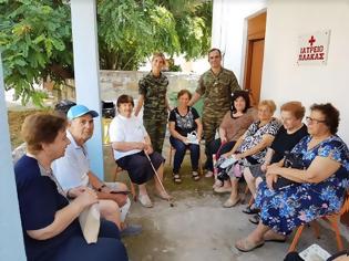 Φωτογραφία για Κοινωνική Προσφορά Στρατού Ξηράς - Επισκέψεις Στρατιωτικών Ιατρών σε Χωριά της Λήμνου