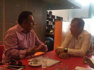 Φωτογραφία για Συνάντηση του Δημάρχου Αχαρνών Γιάννη Κασσαβού με τον πρόεδρο του κόμματος Το Ποτάμι