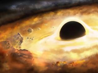 Φωτογραφία για Οι σπειροειδείς βραχίονες επιτρέπουν στους μαθητές να εκτιμήσουν τη μάζα μιας μαύρης τρύπας
