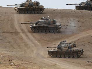 Φωτογραφία για ΕΚΤΑΚΤΟ: Εισβολή του τουρκικού Στρατού στην Κομπάνι - Πολιορκείται η πόλη-σύμβολο των Κούρδων