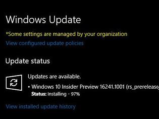 Φωτογραφία για Μειωμένο downtime στα Windows 10 updates στο Fall Creators Update