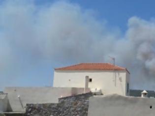 Φωτογραφία για Εκκενώθηκε ένα χωριό στα Κύθηρα που απειλούνταν από τις φλόγες