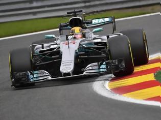 Φωτογραφία για H POLE POSITION HAMILTON ΣΤΟ SPA