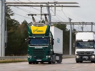 Φωτογραφία για Γερμανία: Εξηλεκτρισμός αυτοκινητοδρόμων για τη μείωση ρύπων των φορτηγών