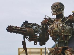 Φωτογραφία για Σταματήστε τους στρατιώτες-ρομπότ, απειλούν την ανθρωπότητα.