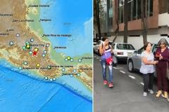 Ισχυρός σεισμός στο Μεξικό – Βγήκαν στους δρόμους οι πολίτες [photos]