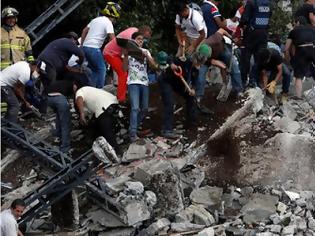 Φωτογραφία για Σεισμός στο Μεξικό: Εικόνα απόλυτης καταστροφής, πάνω από 200 οι νεκροί