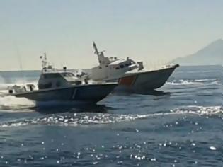 Φωτογραφία για Σοβαρό επεισόδιο ανοιχτά της Μυτιλήνης – Τουρκικά σκάφη παρενόχλησαν πλοίο του Λιμενικού