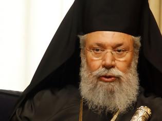 Φωτογραφία για Αρχιεπίσκοπος Κύπρου: ''Δεν θέλω να ωραιοποιήσω την κατάσταση, είναι μία ανωμαλία''