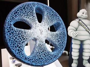 Φωτογραφία για Η Michelin οραματίζεται το μέλλον των ράντιαλ ελαστικών από βιοδιασπώμενα υλικά και κατασκευή με 3D printer [video]