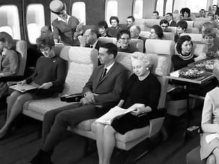 Φωτογραφία για Παλιά το ταξίδι με αεροπλάνο ήταν πραγματική χλιδή