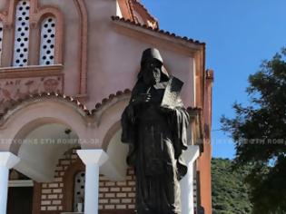 Φωτογραφία για Αποκαλυπτήρια Μνημείου του Αγίου Σιλουανού του Αθωνίτη στο Γομάτι