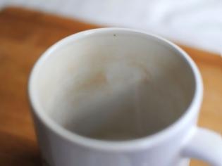 Φωτογραφία για Πώς εξαφανίζονται οι λεκέδες από καφέ ή τσάι στα φλυτζάνια σας