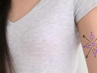 Φωτογραφία για Έξυπνα tattoo μετατρέπουν το δέρμα σε δείκτη για την κατάσταση της υγείας του χρήστη [Video]
