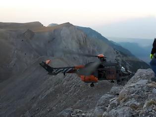 Φωτογραφία για Ζωντανός απεγκλωβίστηκε χθες ο Τσέχος ορειβάτης στον Όλυμπο