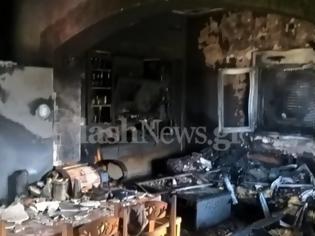 Φωτογραφία για Σπίτι στην Κάντανο Χανίων τυλίχτηκε στις φλόγες [photos]