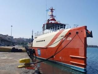 Φωτογραφία για Επιβιβαστήκαμε στο EDT Leon - Το υπερσύγχρονο μεταφορικό σκάφος πετρελαϊκών πλατφορμών, στα νερά της Πάτρας [video]