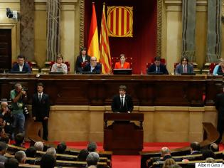 Φωτογραφία για Ο Πουτζντεμόντ έκανε πίσω. Αναστολή της ανακήρυξης της ανεξαρτησίας της Καταλονίας μέχρι νεωτέρας.