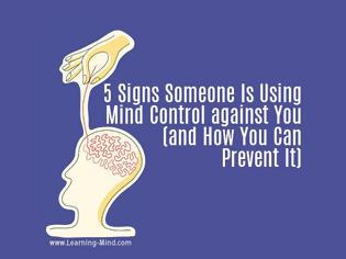 Φωτογραφία για 5 Signs Someone Is Using Mind Control against You and How You Can Prevent It