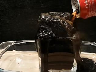 Φωτογραφία για Πώς αντιδρά ο ανθρώπινος οργανισμός στην Cola – Ανατριχιαστικό πείραμα! [video]