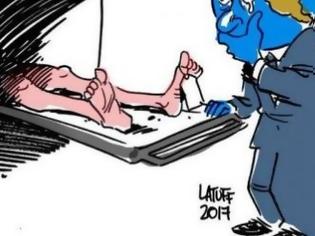 Φωτογραφία για Συγκλονιστικό σκίτσο του Λατούφ για την υποκρισία των συστημικών ΜΜΕ