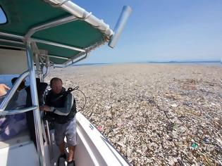 Φωτογραφία για Θάλασσα από πλαστικά: Όταν το νερό έχει αντικατασταθεί από μπουκάλια και σακούλες