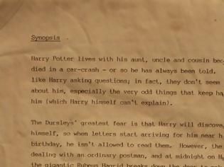 Φωτογραφία για Αυτή είναι η περίληψη του πρώτου «Harry Potter» που απέρριψαν σχεδόν όλοι οι μεγάλοι εκδοτικοί οίκοι της Αγγλίας
