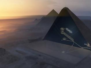 Φωτογραφία για Σπουδαία αρχαιολογική ανακάλυψη: Βρέθηκε μυστηριώδης «τρύπα» στη Μεγάλη Πυραμίδα του Χέοπα [photos+video]