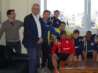 Φωτογραφία για Επίσκεψη Σουηδών ποδοσφαιριστών στο Δήμο Μεσολογγίου