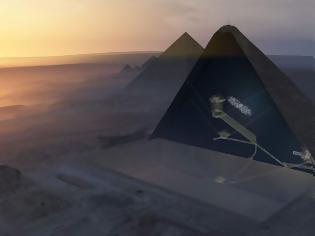 Φωτογραφία για Κρυφός θάλαμος ανακαλύφθηκε στην Πυραμίδα του Χέοπα στην Αίγυπτο