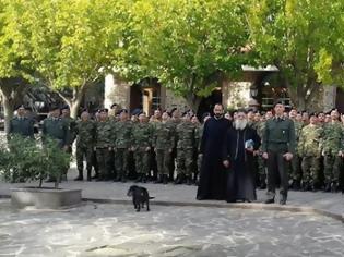 Φωτογραφία για Το 265ΜΚ Τάγμα Εθνοφυλακής στη Μονή Ταξιαρχών στον Μανταμάδο Λέσβου