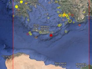 Φωτογραφία για Σεισμική δόνηση 4,4 Ρίχτερ ταρακούνησε την Κρήτη