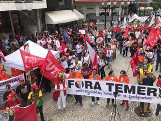 Φωτογραφία για Βραζιλία: Χιλιάδες διαδηλωτές κατά της λιτότητας και του Τεμέρ στο Σάο Πάολο