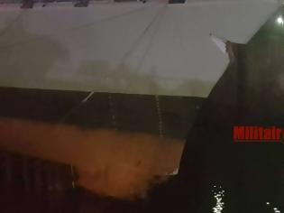 Φωτογραφία για Φωτογραφίες από την φρεγάτα ΚΑΝΑΡΗΣ στα ναυπηγεία Σκαραμαγκα