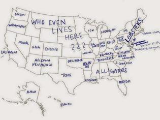 Φωτογραφία για Τρολάροντας τον χάρτη των ΗΠΑ: Όσα (δεν) ξέρουν οι Ευρωπαίοι... [video]